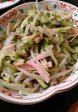 もやしのおつまみサラダ-レシピのメイン写真