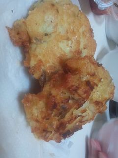 焼き魚de簡単かき揚げ-レシピのメイン写真