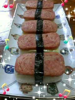 スパムおにぎり チーズ入り-レシピのメイン写真
