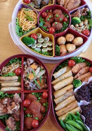 運動会アレルギー除去弁当(卵、乳除去)-レシピのメイン写真