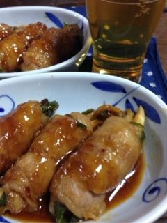 舞茸、ピーマン★肉巻き焼き-レシピのメイン写真