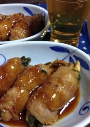 舞茸、ピーマン★肉巻き焼き-レシピのメイン写真