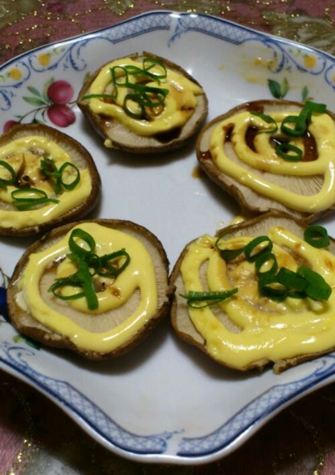 トースターで副菜簡単4分☆椎茸のマヨ醤油-レシピのメイン写真