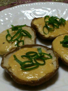 トースターで副菜簡単4分☆椎茸のマヨ味噌-レシピのメイン写真