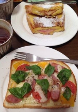 ちょっとリッチなトースト♡-レシピのメイン写真