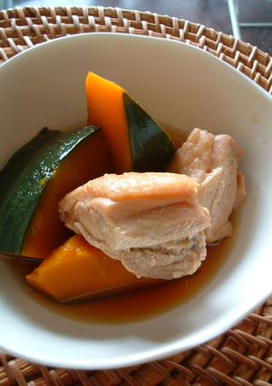 鶏もも肉とかぼちゃの煮物-レシピのメイン写真