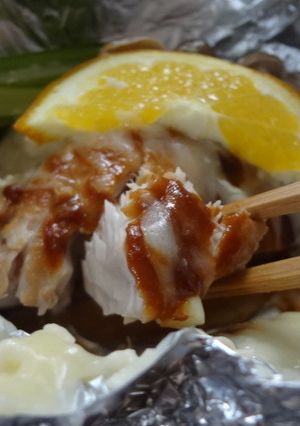 フライパンでぶりの簡単チーマヨホイル焼き-レシピのメイン写真