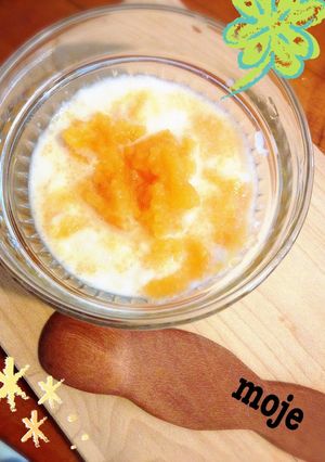 離乳食初期☆お麩とにんじんのミルク煮-レシピのメイン写真