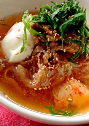焼肉キムチのっけ冷麺♪-レシピのメイン写真