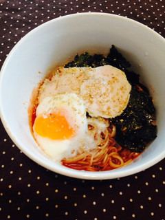 鶏ハム温玉★ピビン麺-レシピのメイン写真