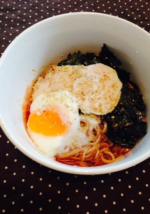 鶏ハム温玉★ピビン麺-レシピのメイン写真