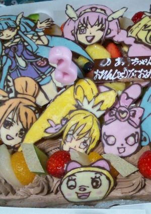 誕生日ケーキ-レシピのメイン写真