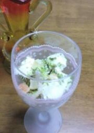 ちっちゃな☆クリームチーズパフェ-レシピのメイン写真