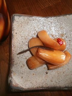 簡単!らっきょうの酢醤油漬け☆-レシピのメイン写真