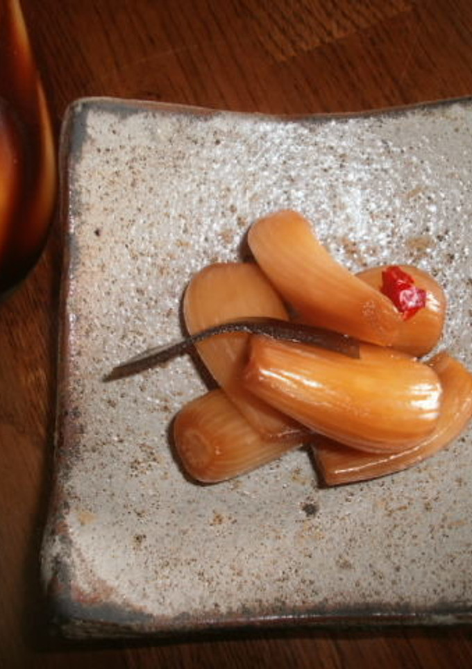 簡単！らっきょうの酢醤油漬け☆-レシピのメイン写真