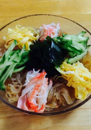 ダイエットに♪白滝冷やし中華-レシピのメイン写真