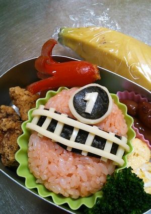 簡単キャラ弁　トッキュージャー-レシピのメイン写真