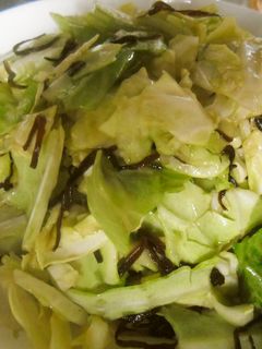キャベツの塩昆布和え-レシピのメイン写真