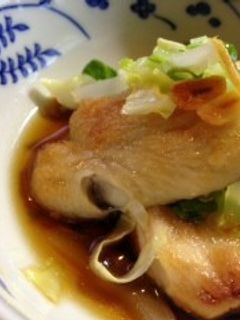 胸肉の蒸焼きポン酢-レシピのメイン写真