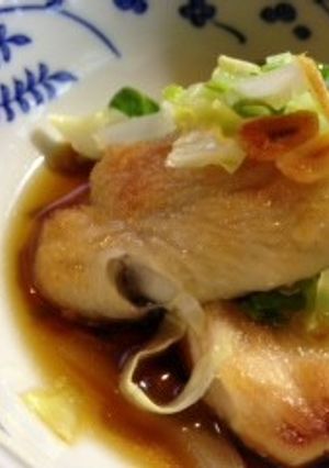胸肉の蒸焼きポン酢-レシピのメイン写真