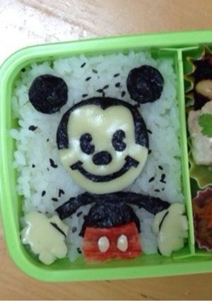 ミッキーマウスキャラ弁-レシピのメイン写真