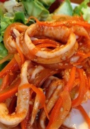 ◆イカ◆新玉ねぎの韓国風サラダ-レシピのメイン写真