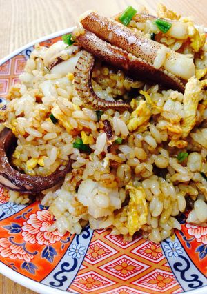イカ下足飯-レシピのメイン写真