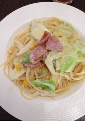 余ったホイップでクリームパスタランチ-レシピのメイン写真