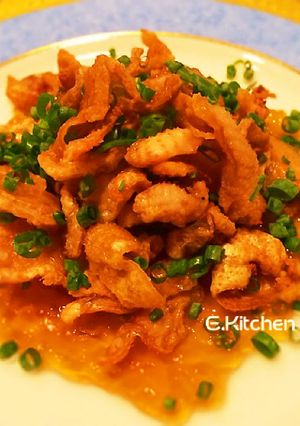 鶏皮ポン酢ジュレ-レシピのメイン写真