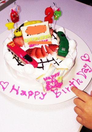 プラレール ケーキ-レシピのメイン写真