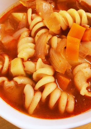 パスタソースを使って簡単ミネストローネ-レシピのメイン写真