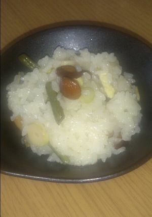 もち米いらずの山菜おこわ-レシピのメイン写真
