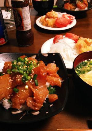マグロの漬け丼-レシピのメイン写真