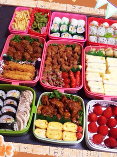 *2014.5月小学校運動会お弁当覚書*-レシピのメイン写真