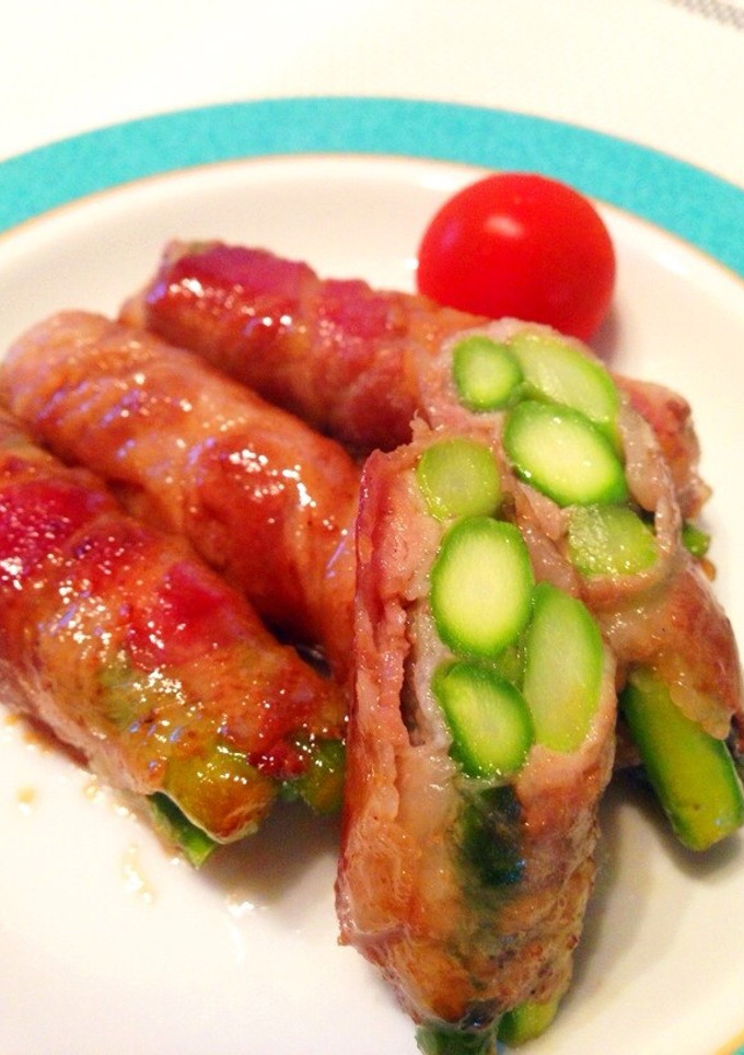 簡単定番☆アスパラの豚肉巻き-レシピのメイン写真