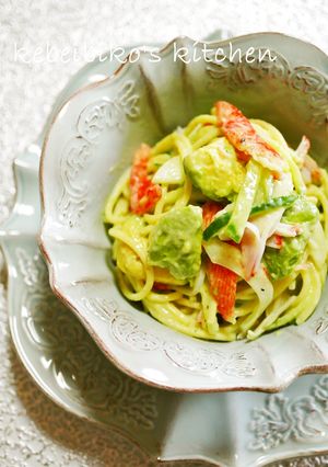 パスタサラダ＊ヘルシーアボカニヨーグルト-レシピのメイン写真