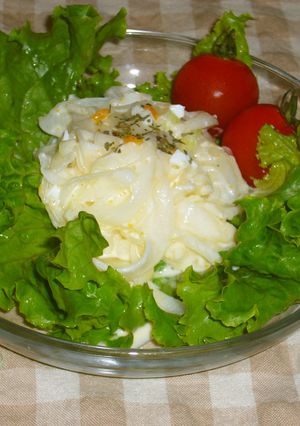 新玉ねぎの季節に♡タルタル玉ねぎサラダ-レシピのメイン写真