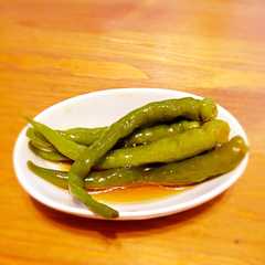 รูปของ 激辛好き必見！青唐辛子のごま油煮