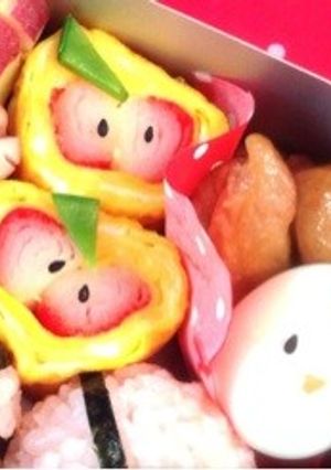 カニカマりんご☆キャラ弁おかず-レシピのメイン写真