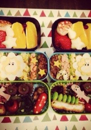 ムーミンのぉ弁当☆-レシピのメイン写真