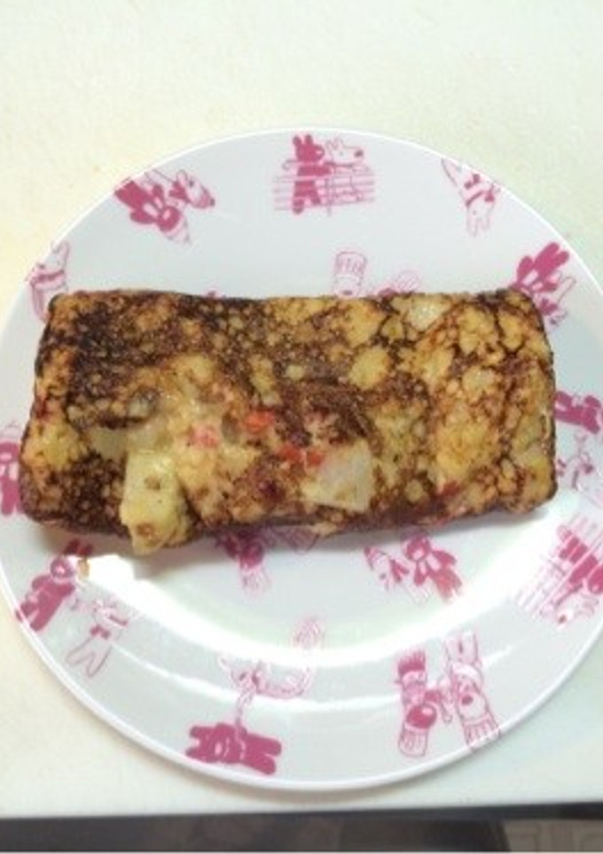 簡単 長芋の卵焼き 野菜編-レシピのメイン写真