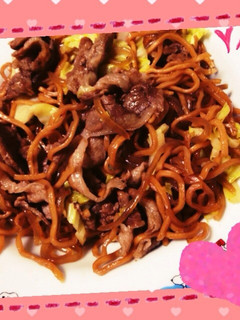 ☆甘辛くておいしい!瀬戸焼きそば☆-レシピのメイン写真