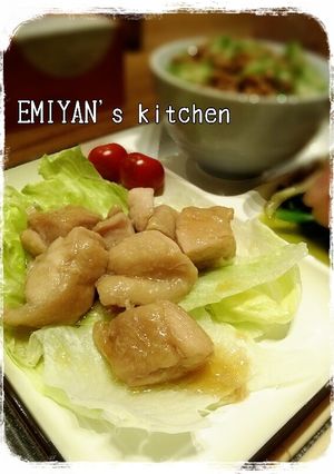 レンジでチン！我が家の照り焼きチキン-レシピのメイン写真