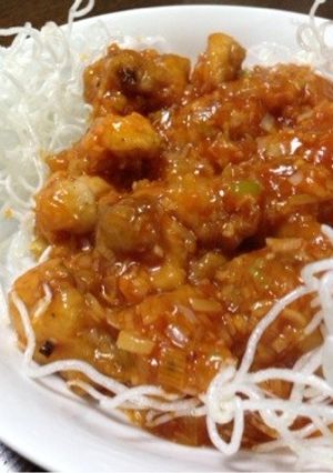 鶏肉のチリソース♡-レシピのメイン写真