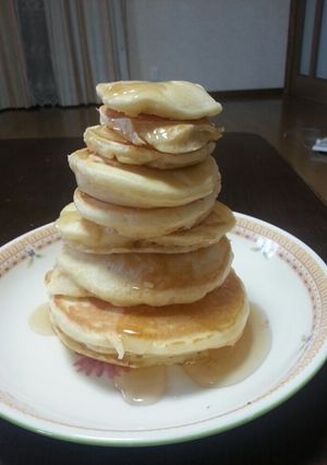 高〜い！ホットケーキヽ(*´∀｀)ノ-レシピのメイン写真