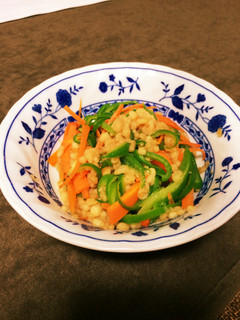 天かす麺つゆ野菜和え-レシピのメイン写真