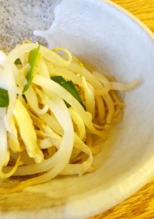 もやしと高野豆腐のおひたし風…レンジ…-レシピのメイン写真