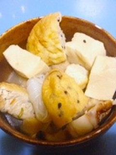 簡単!がんもどきと高野豆腐の煮物-レシピのメイン写真