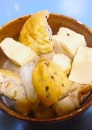 簡単！がんもどきと高野豆腐の煮物-レシピのメイン写真