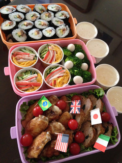 運動会のお弁当2014(覚え書き)-レシピのメイン写真